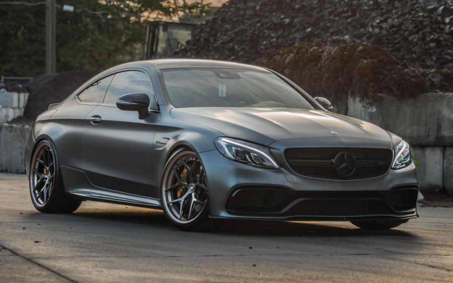 Mercedes-AMG C63 S Coupe by Butler on Vossen Wheels (S21-01 (3-Piece)) '2019